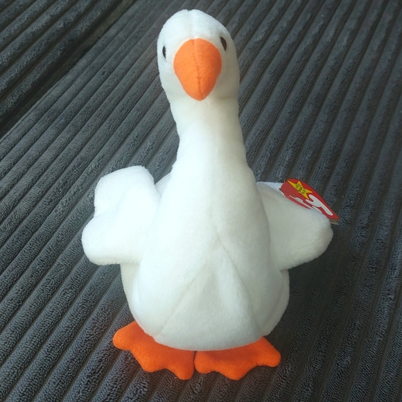 NWT Vintage NEW-Old Stock TY Beanie Baby Swan "Gracie" - Picture 2 of 5
